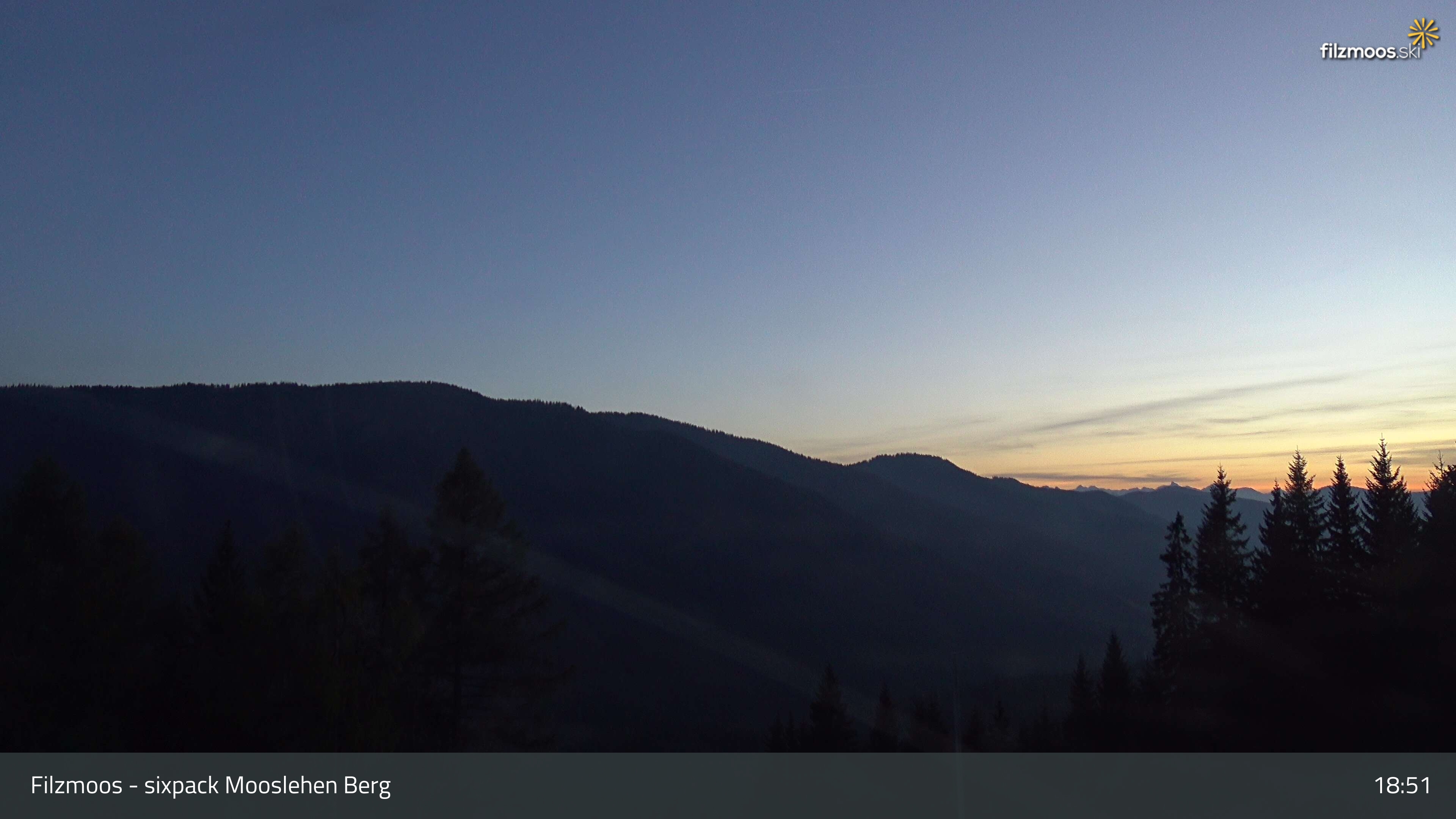 Top of sixpack Mooslehen webcam at Filzmoos