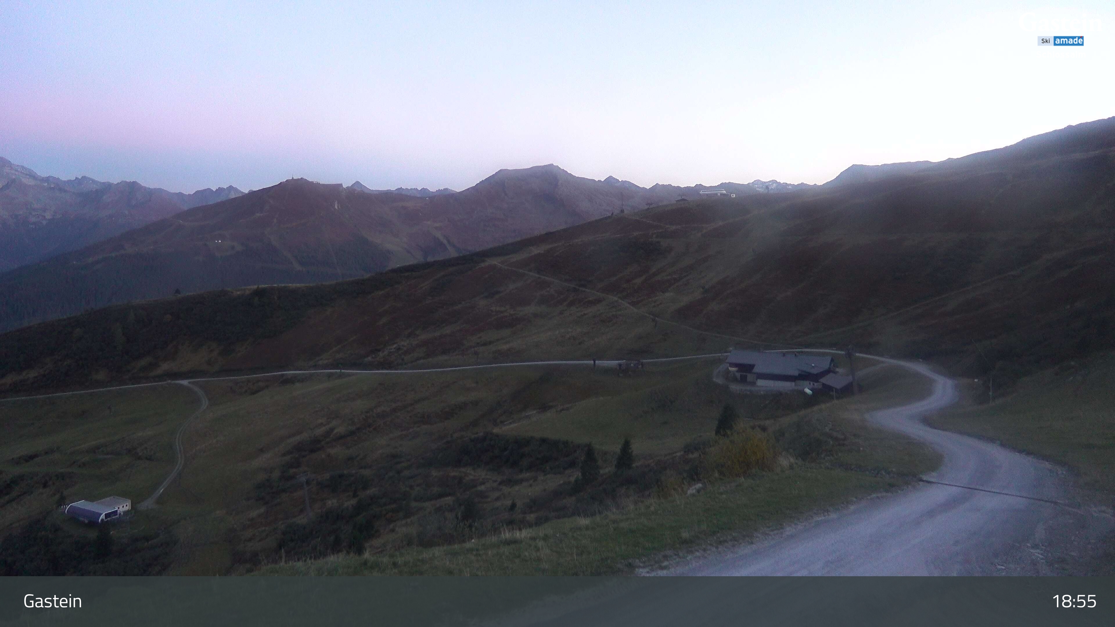 Schlossalm - Weitmoser webcam at Gastein