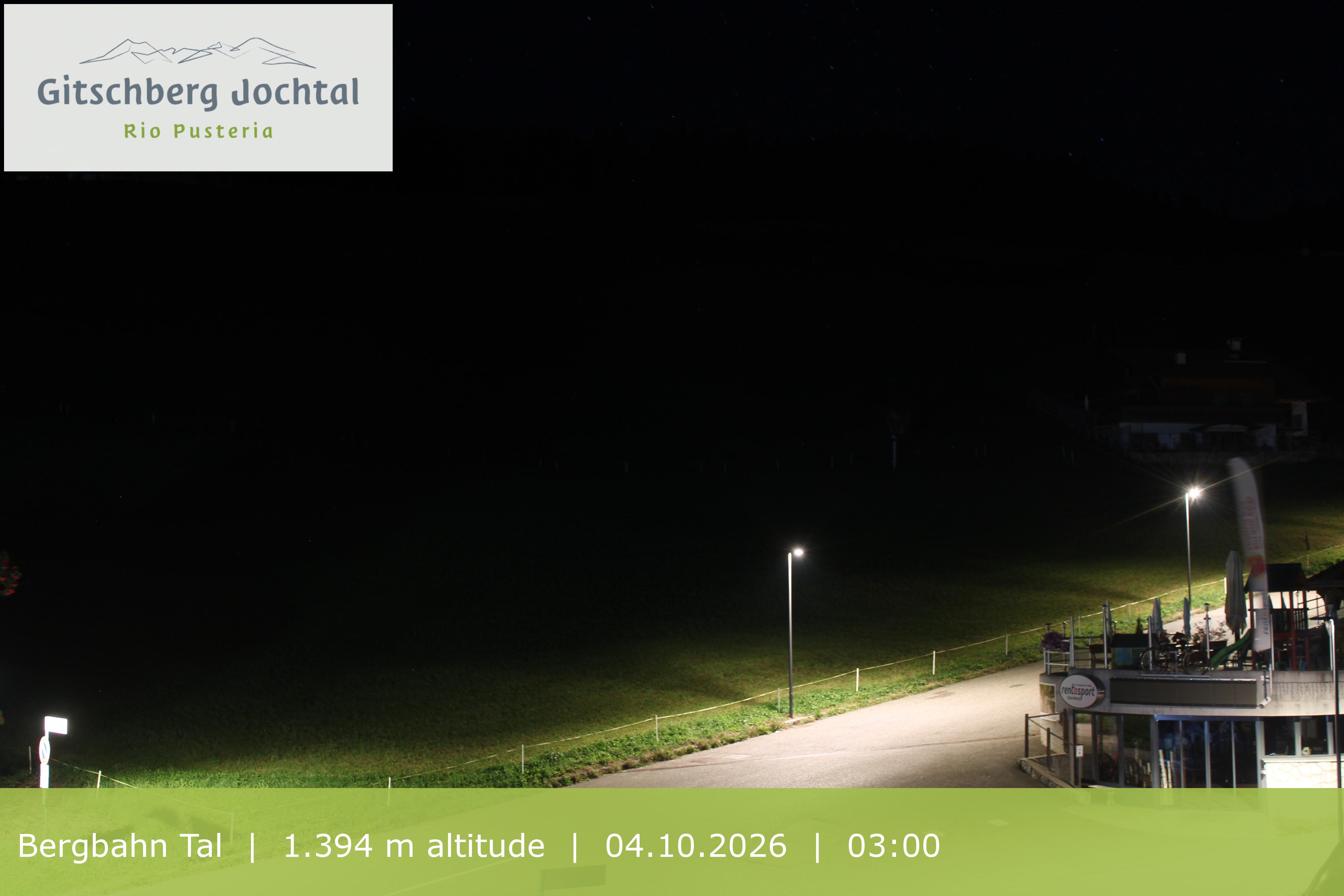 Meransen Base webcam at Gitschberg Jochtal