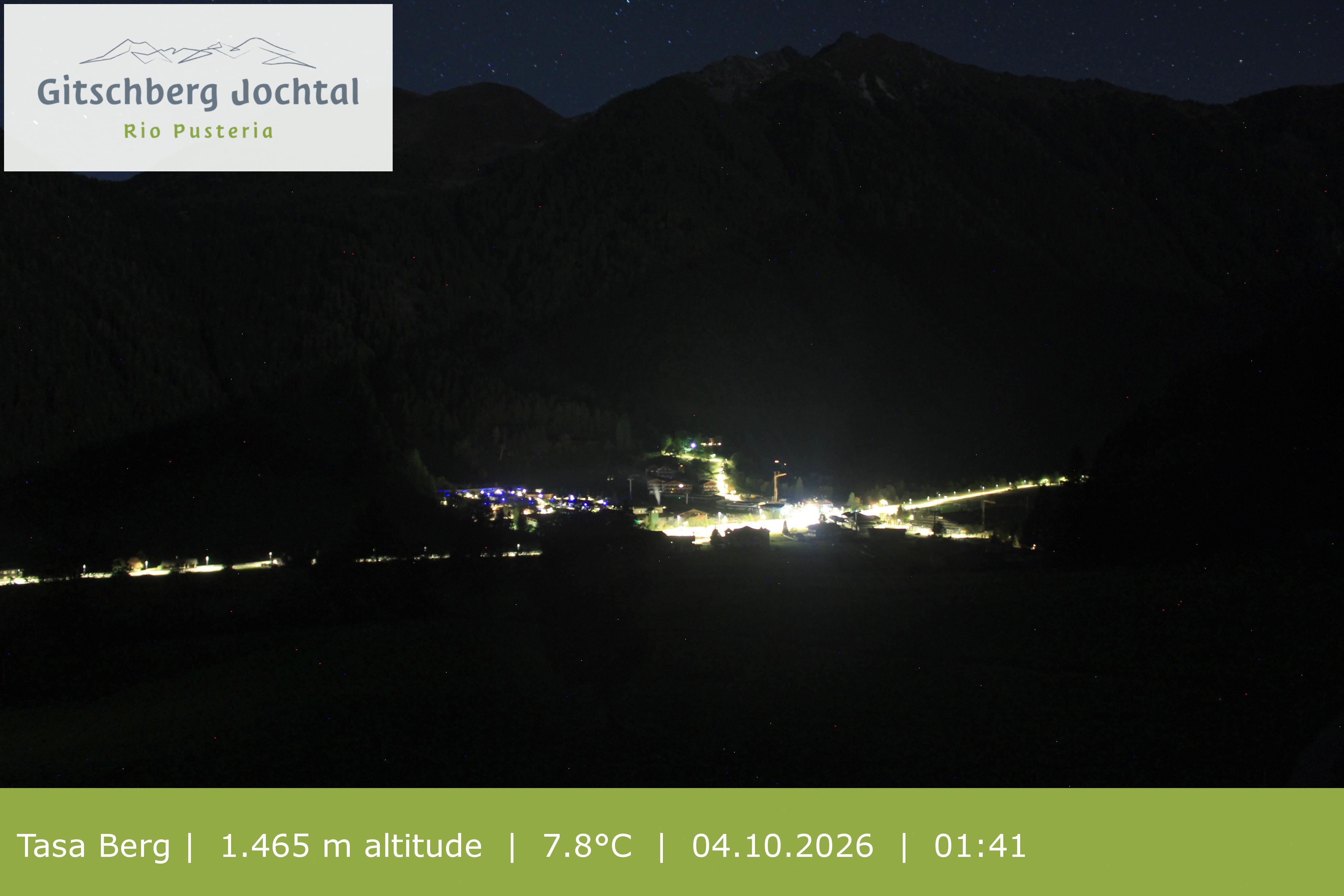 Tasa webcam at Gitschberg Jochtal