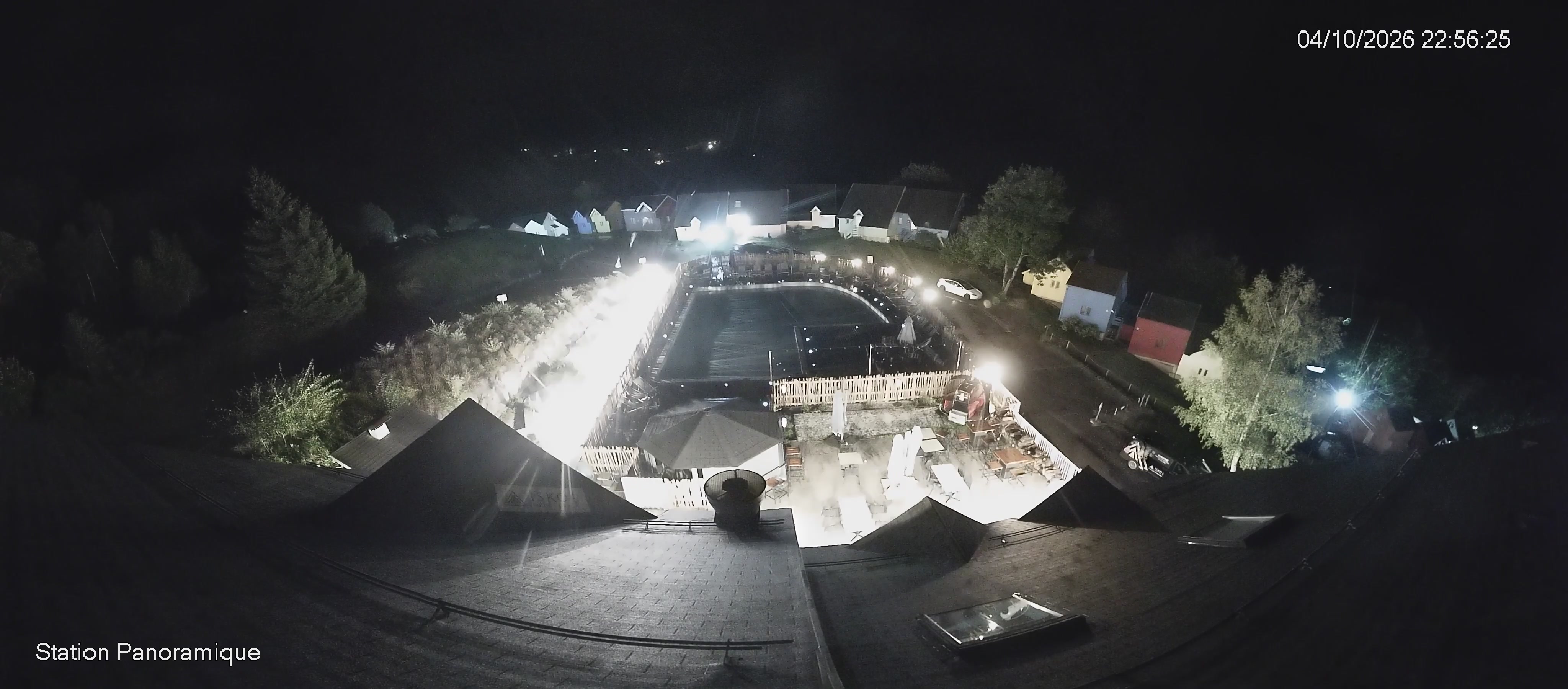 Isko Chalets webcam at Gourette
