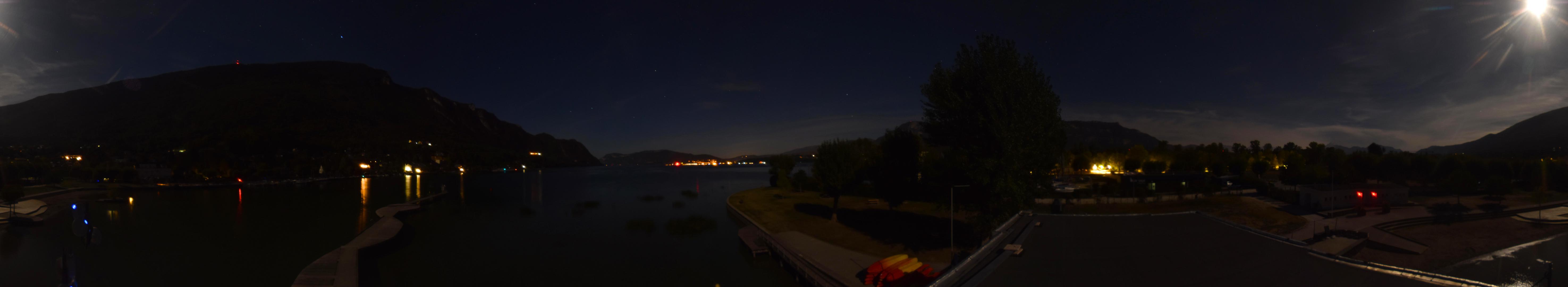 Panoramique 360 deg webcam at Grand Lac