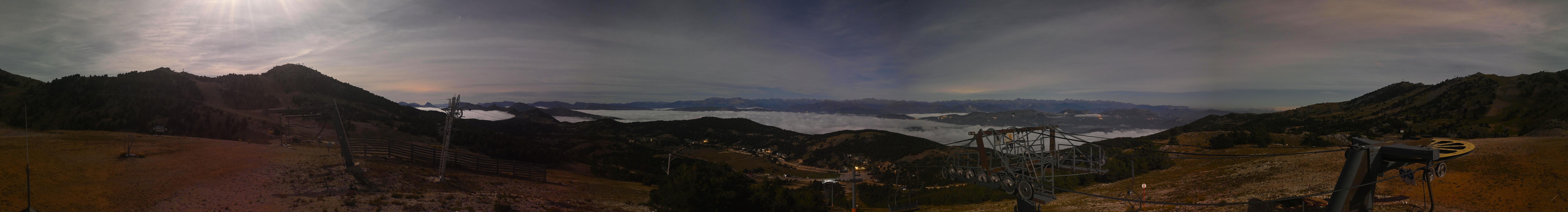 Panoramique 360 deg webcam at Greolieres