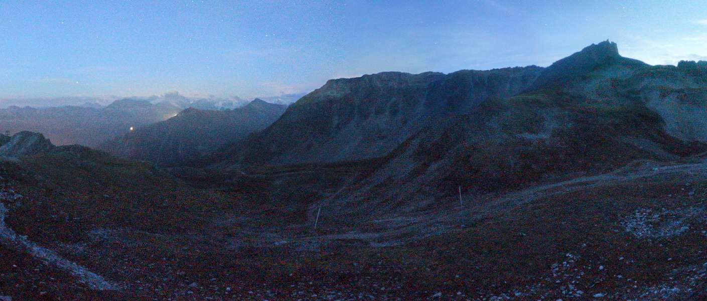 Col du Pouce webcam at Grimentz Zinal