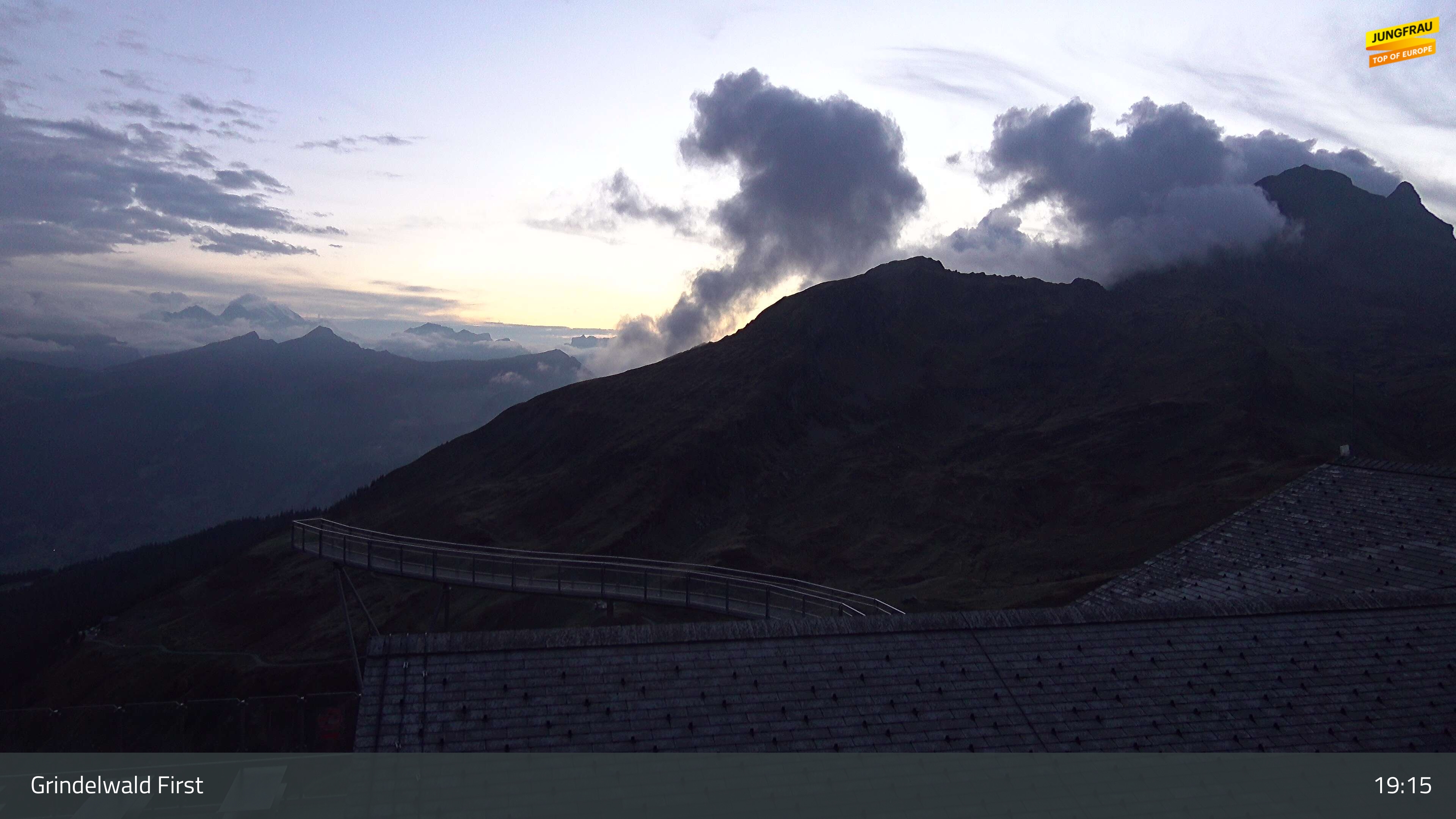 First webcam at Grindelwald