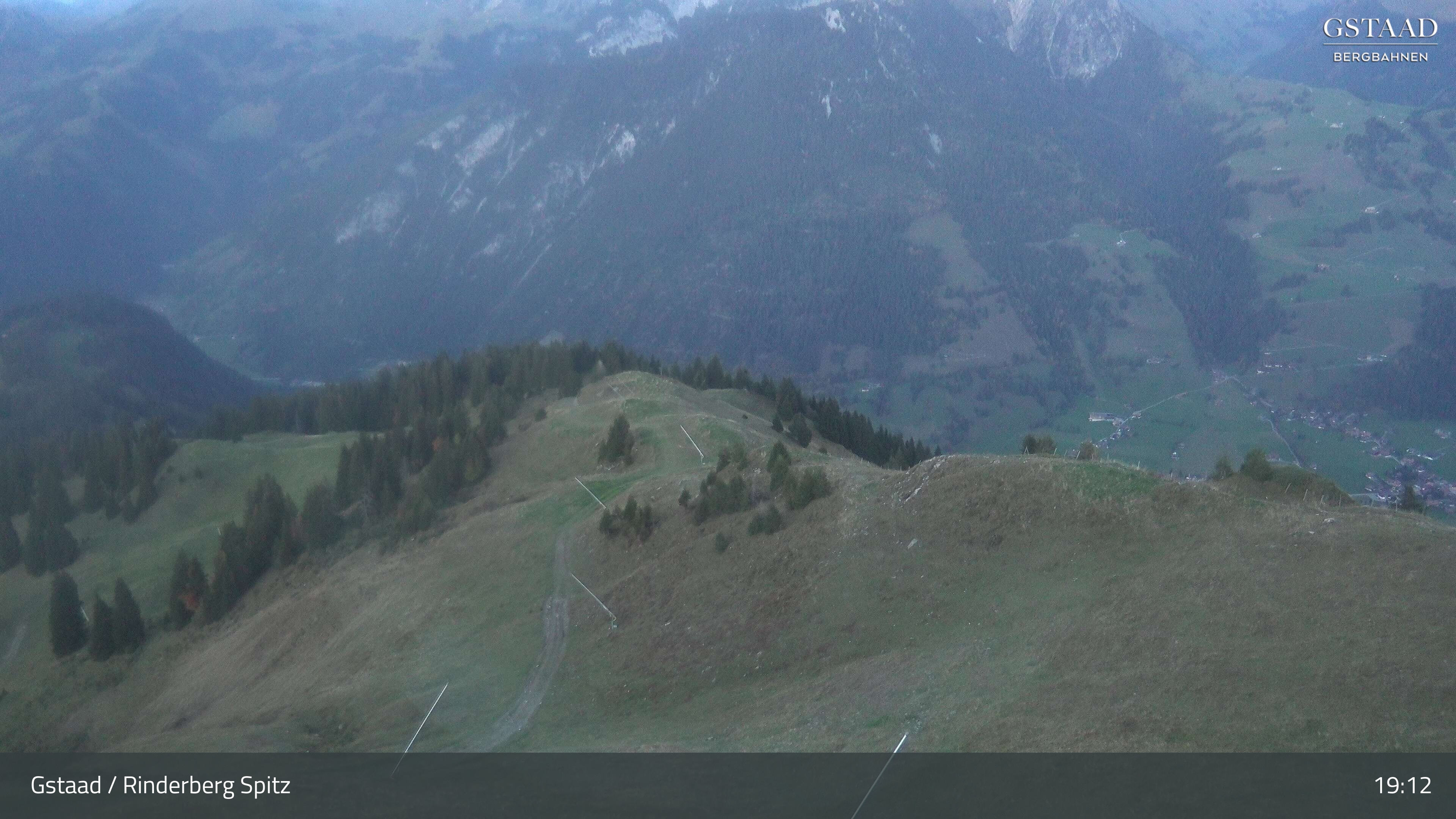 Rinderberg webcam at Gstaad