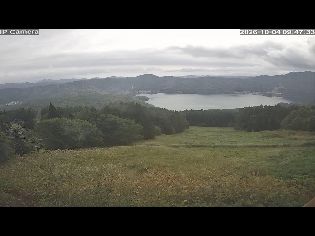 Lake Aoki webcam at Hakuba Sanosaka