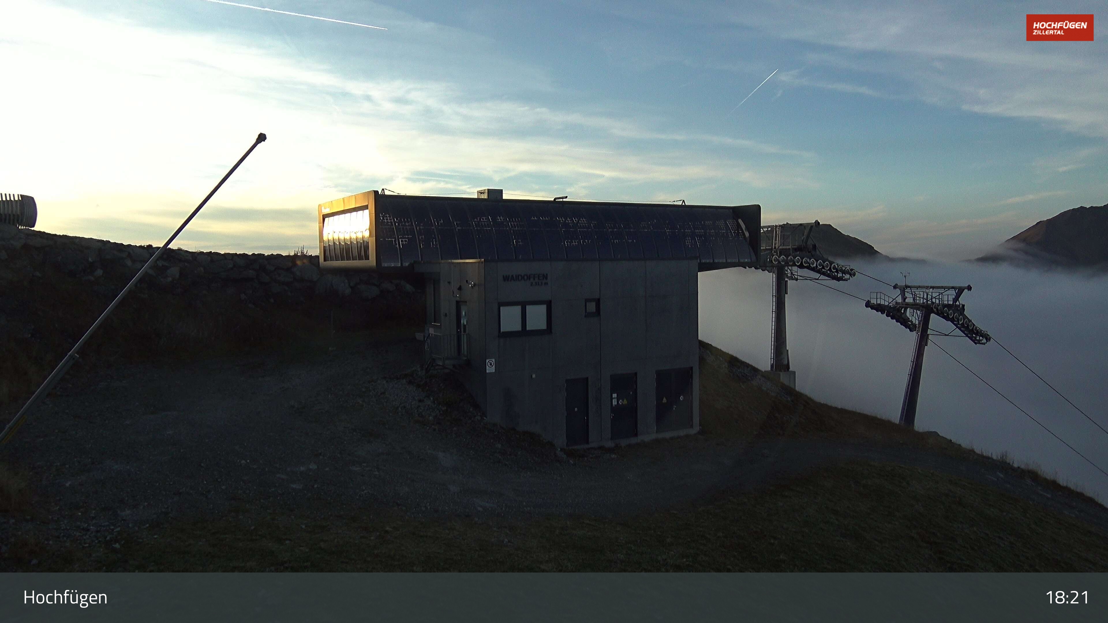 Top of Waidoffen webcam at Hochzillertal