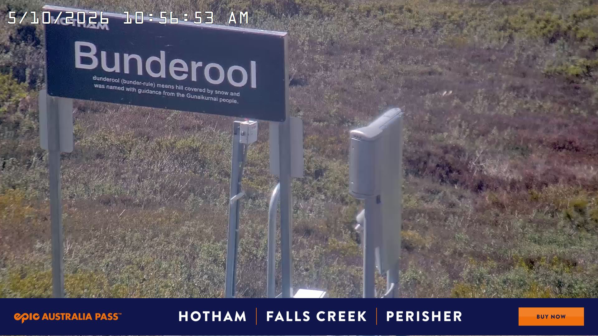 Golden Point webcam at Hotham