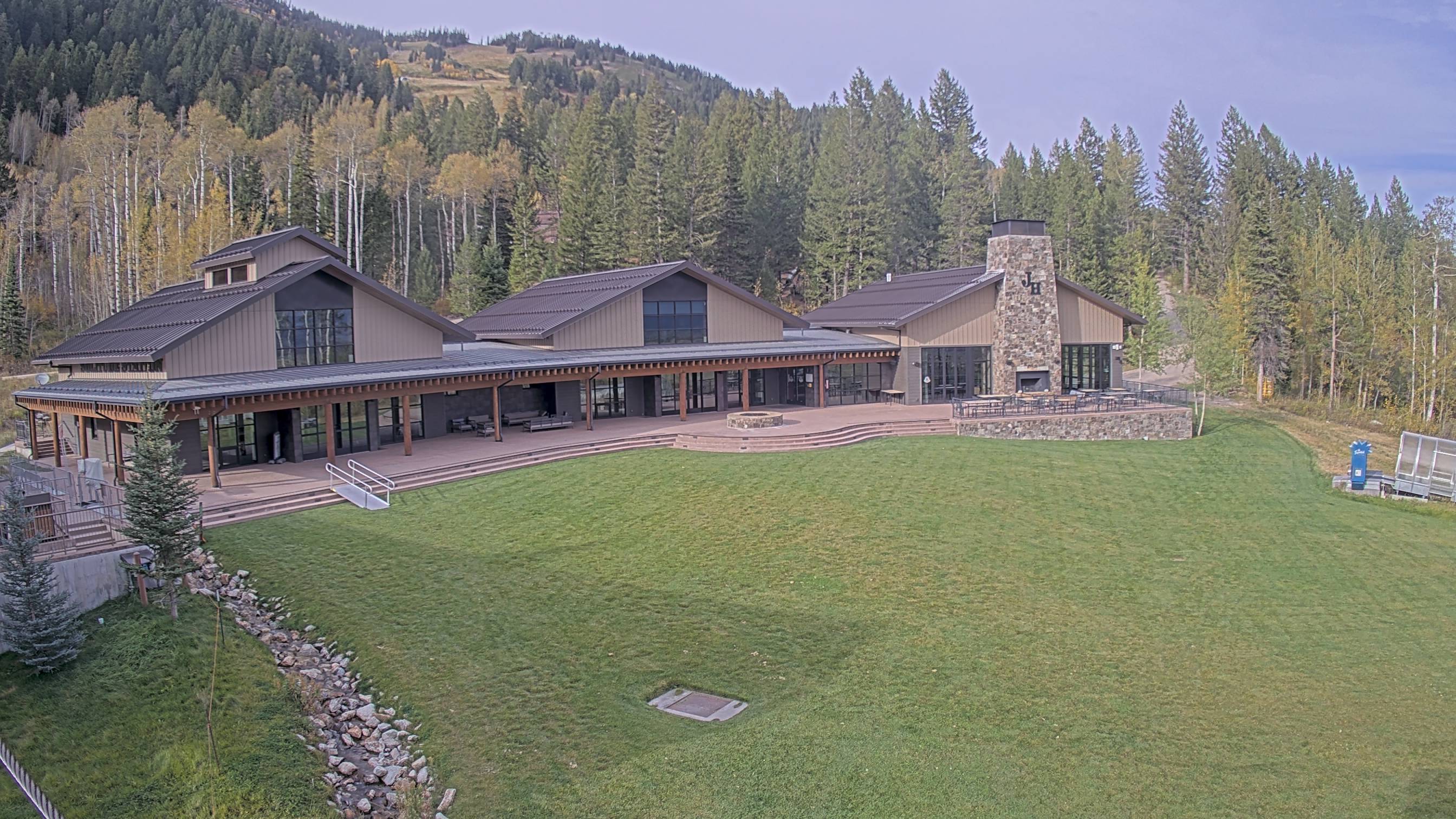 Solitude Station webcam at Jackson Hole