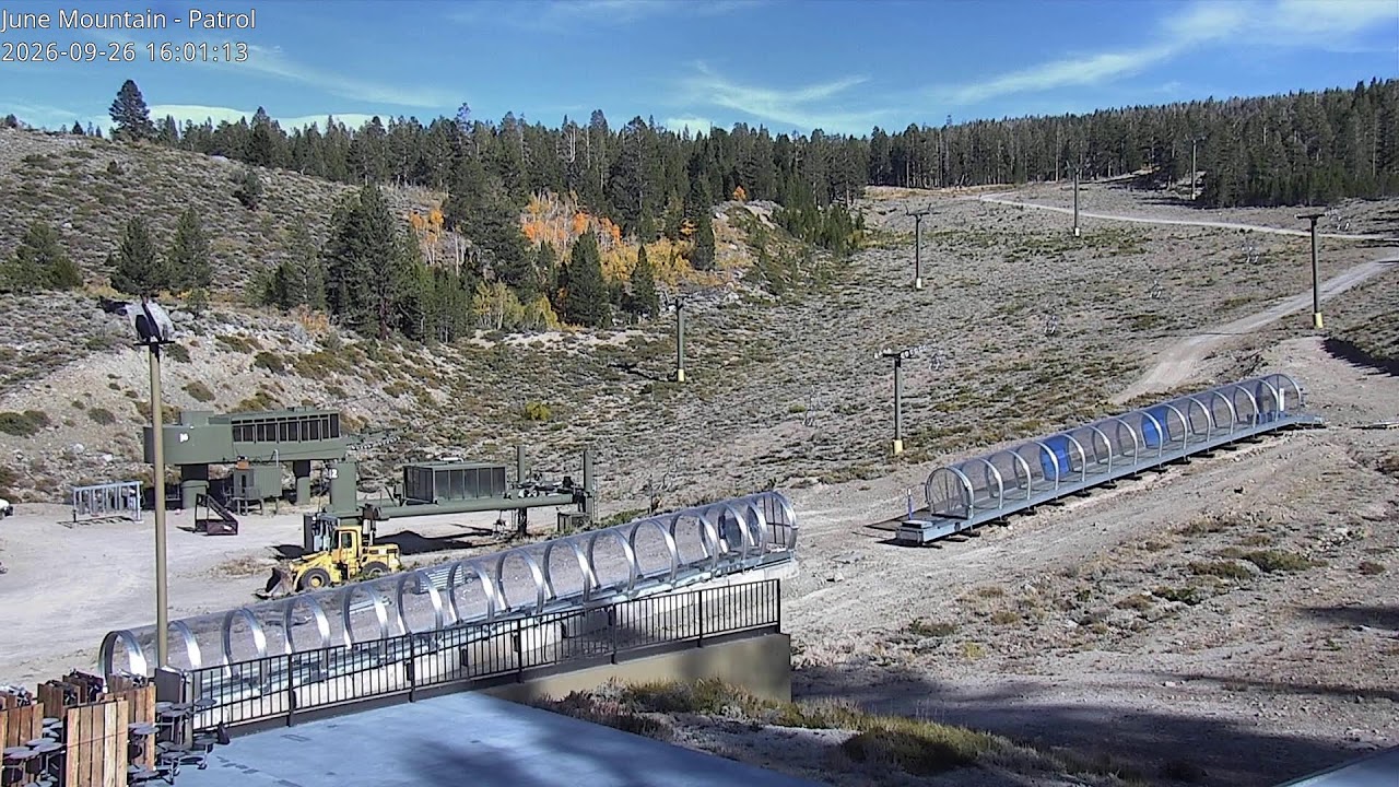 June Patrol webcam at June Mountain