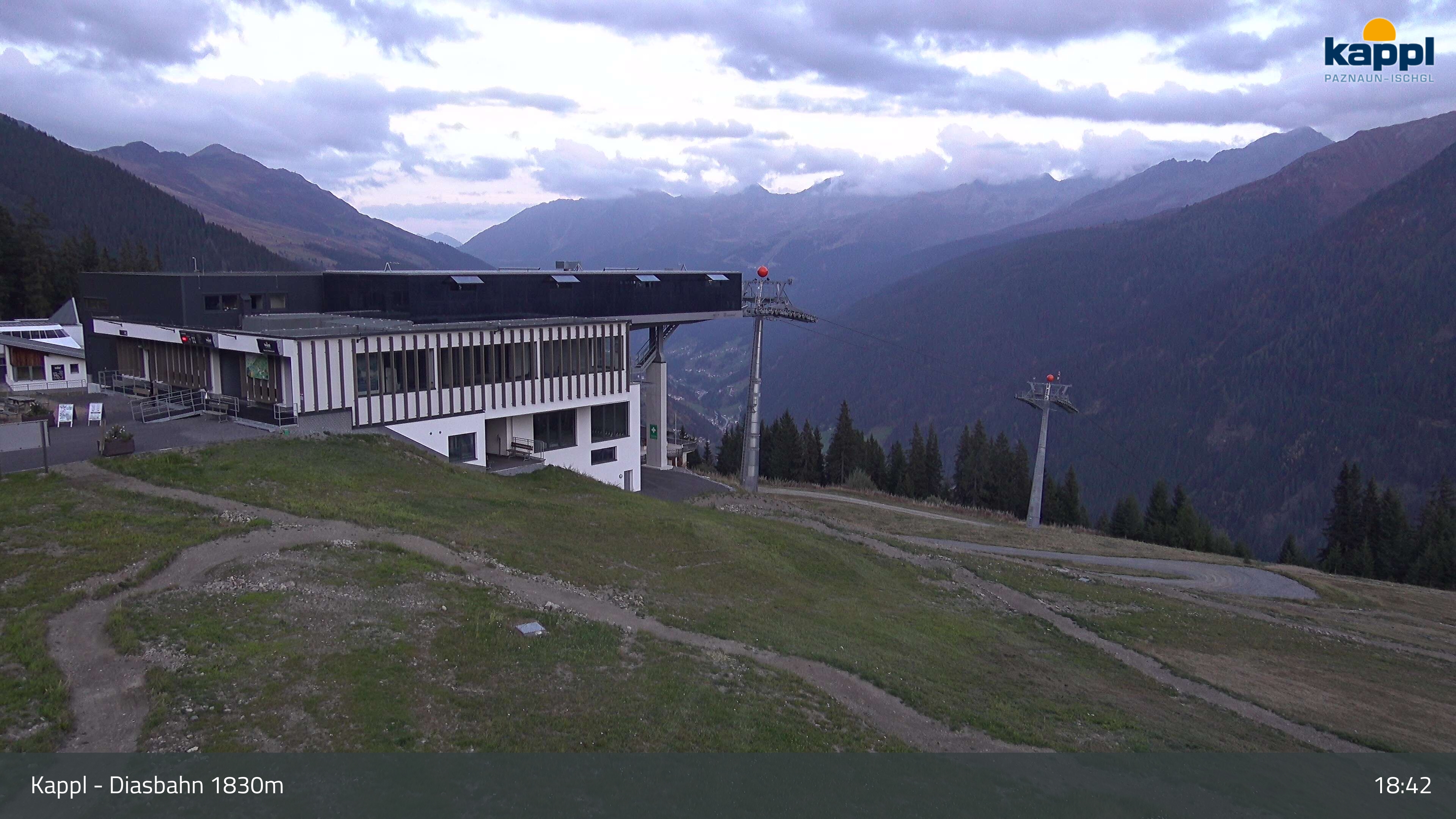 Top of Diasbahn webcam at Kappl