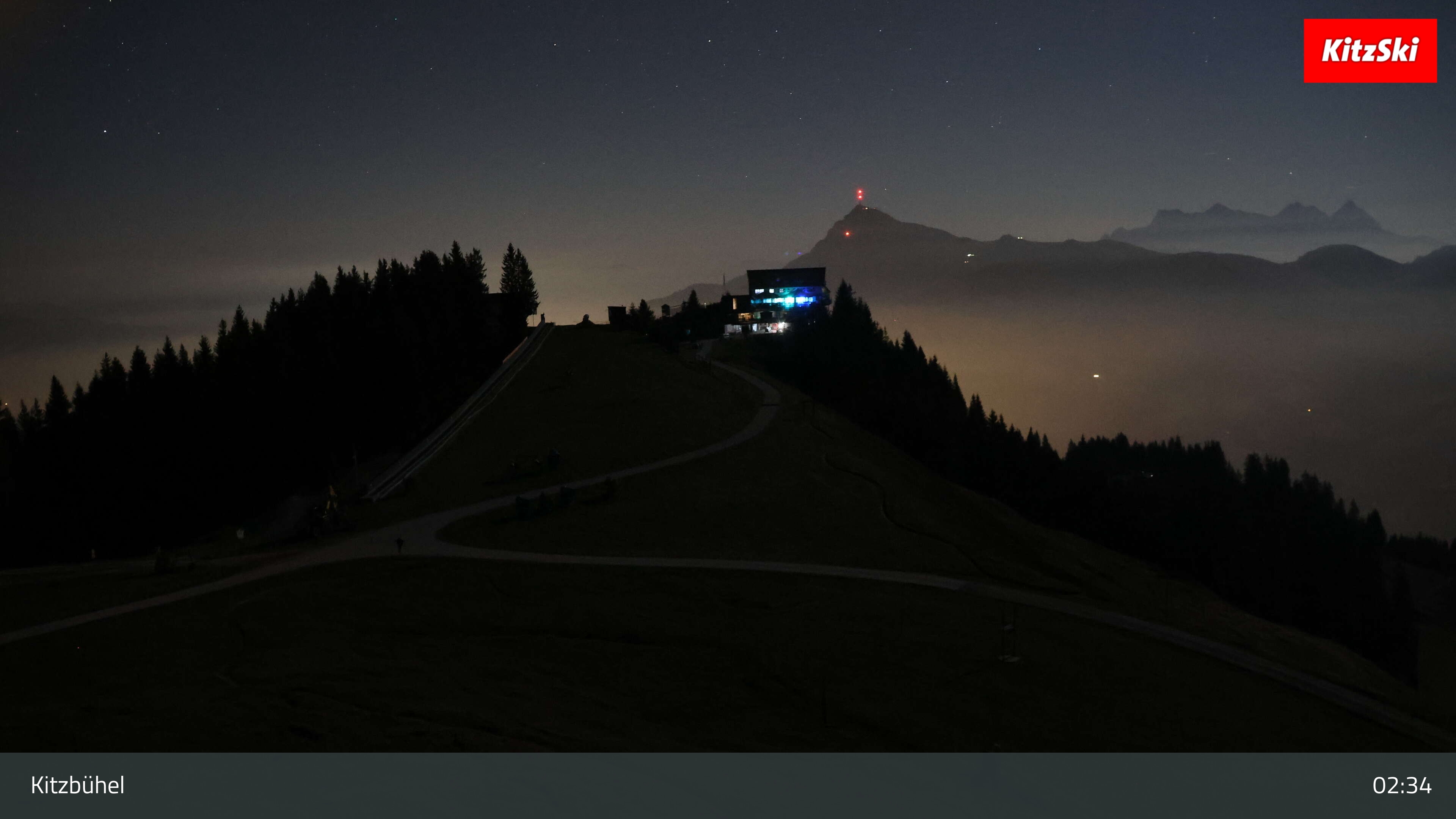 Hahnenkamm - Bottom of Marchenwald webcam at Kitzbuhel