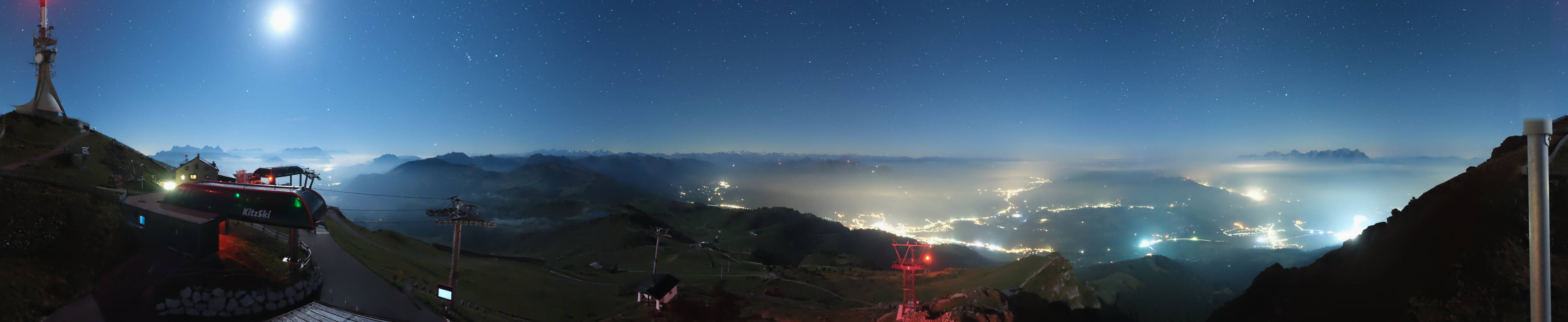 Kitzbuheler Horn - Top of Horngipfelbahn webcam at Kitzbuhel