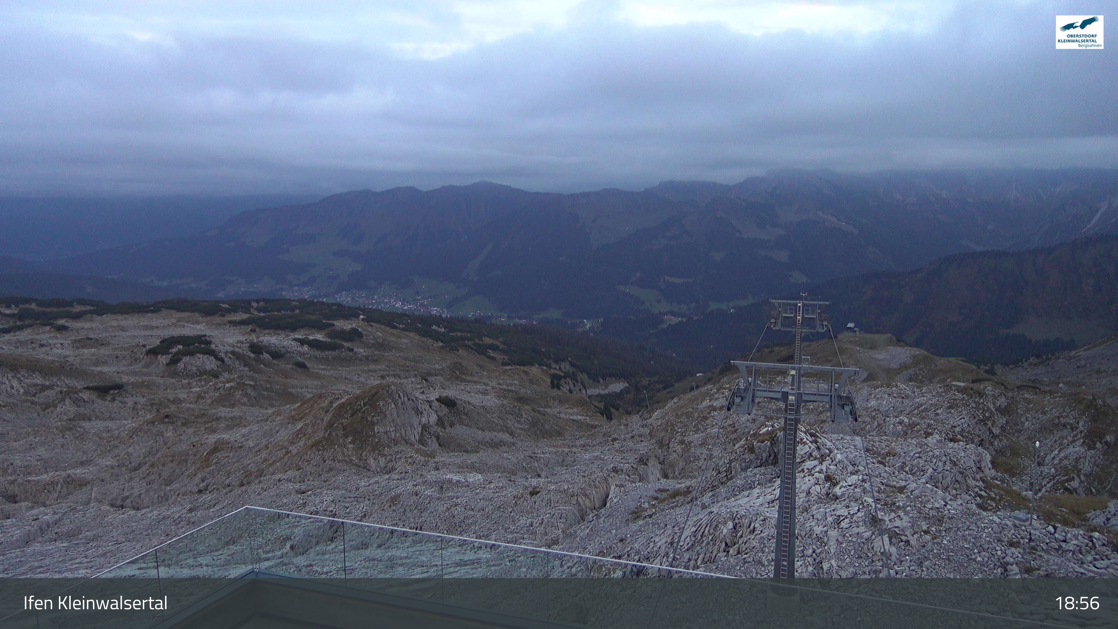 Top of Ifenbahn webcam at Kleinwalsertal