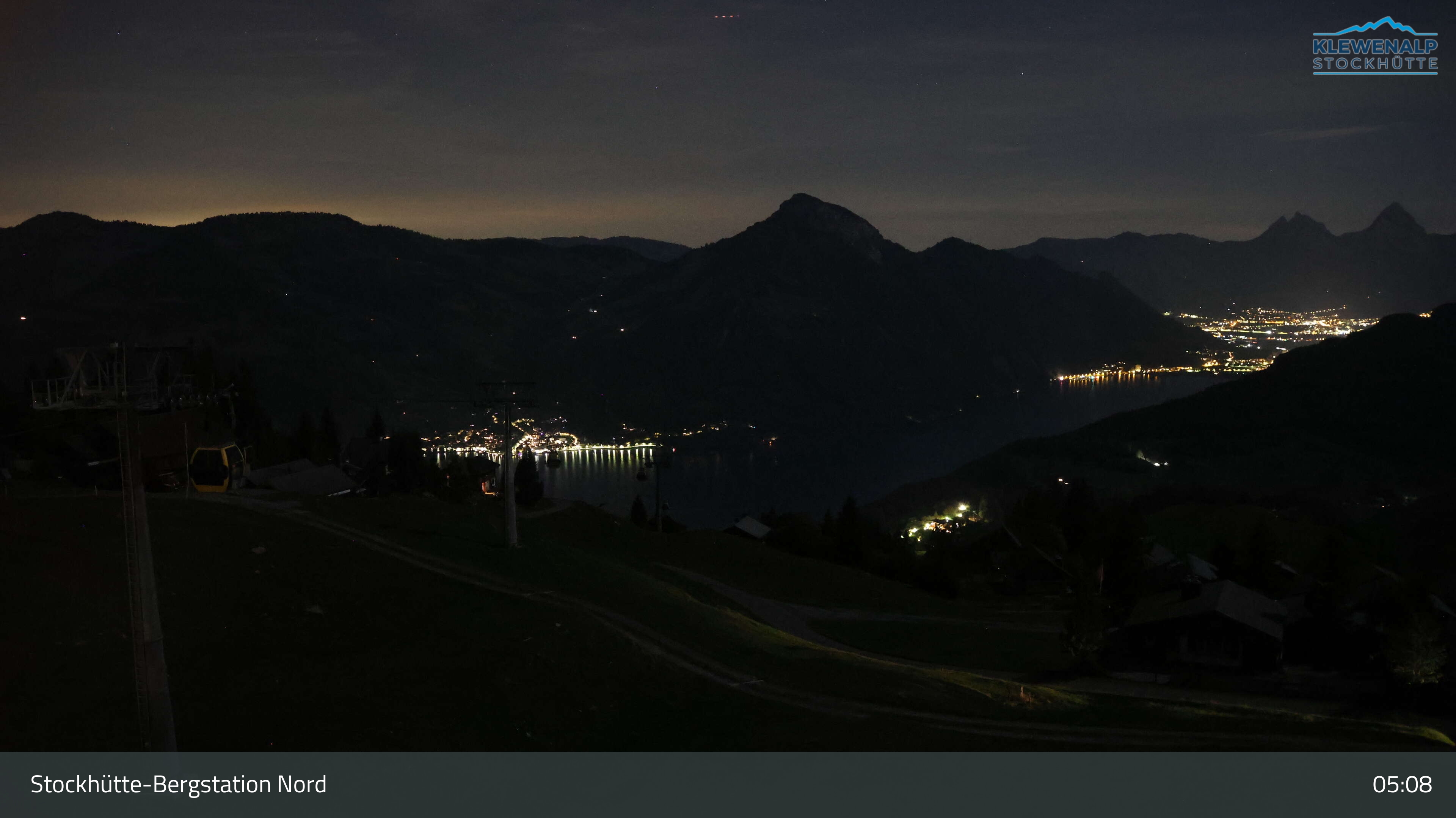 Stockhutte North webcam at Klewenalp Stockhutte