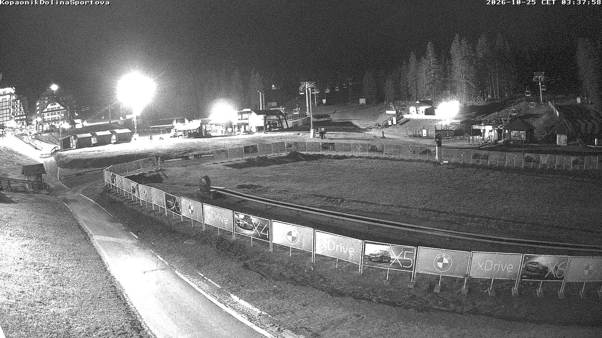 Dolina Sportova webcam at Kopaonik