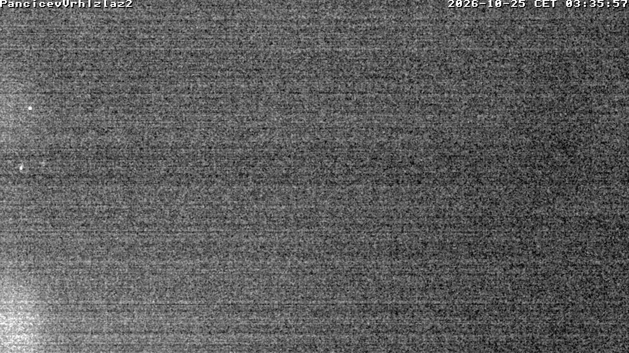 Pancicev Vrh Lift webcam at Kopaonik