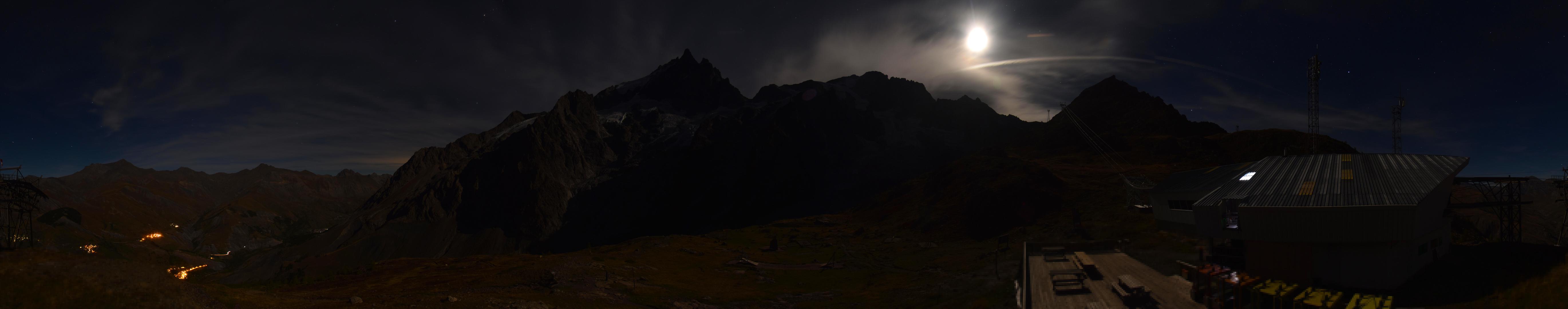 Panoramique 360 deg webcam at La Grave