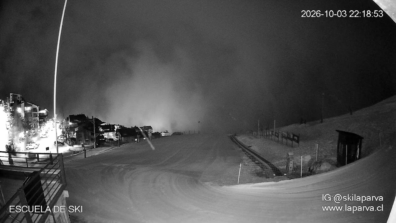 Escuela de Ski webcam at La Parva