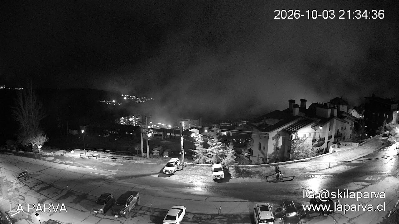 Placa Comercial webcam at La Parva