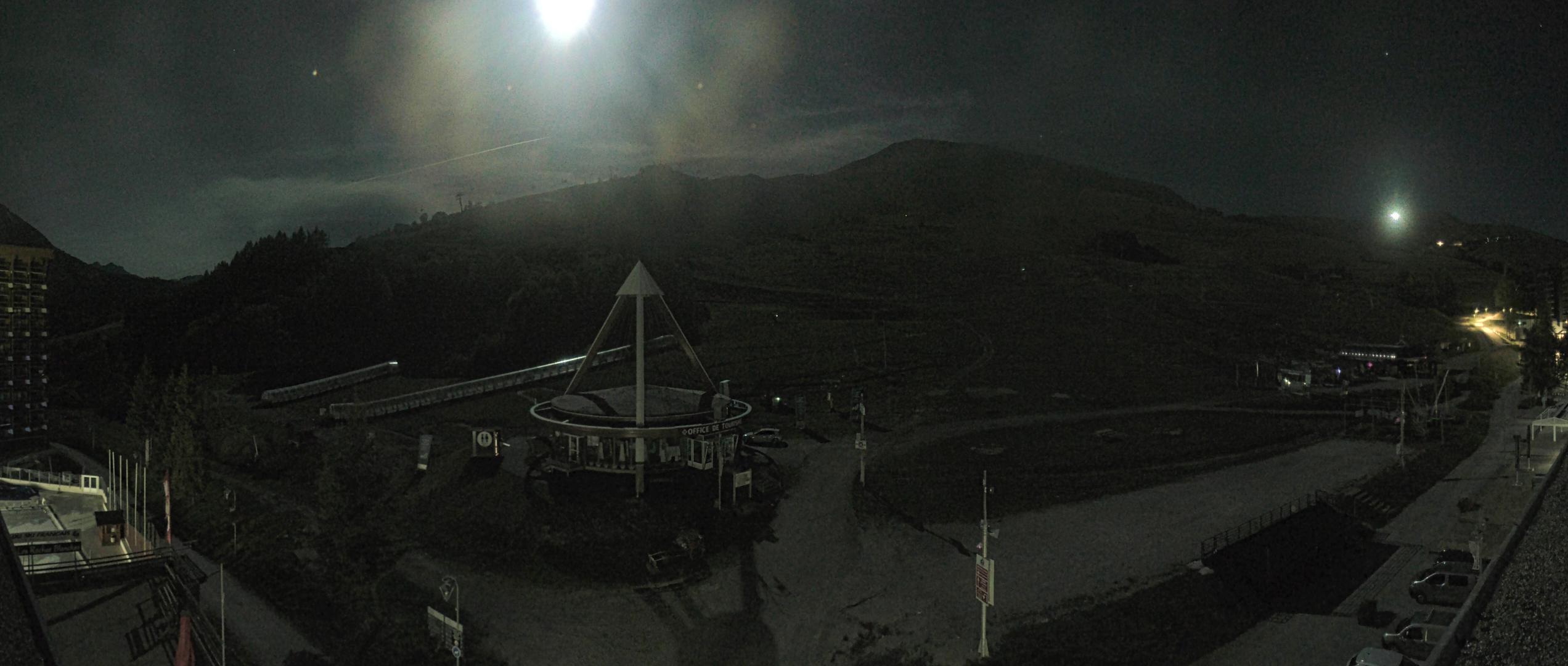 Panoramique webcam at Le Corbier