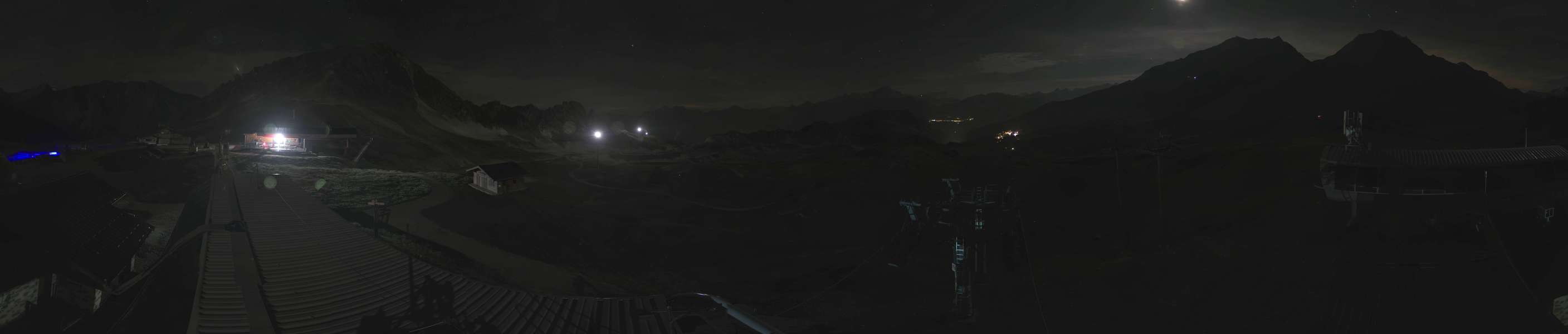 Top of Arcabulle webcam at les Arcs