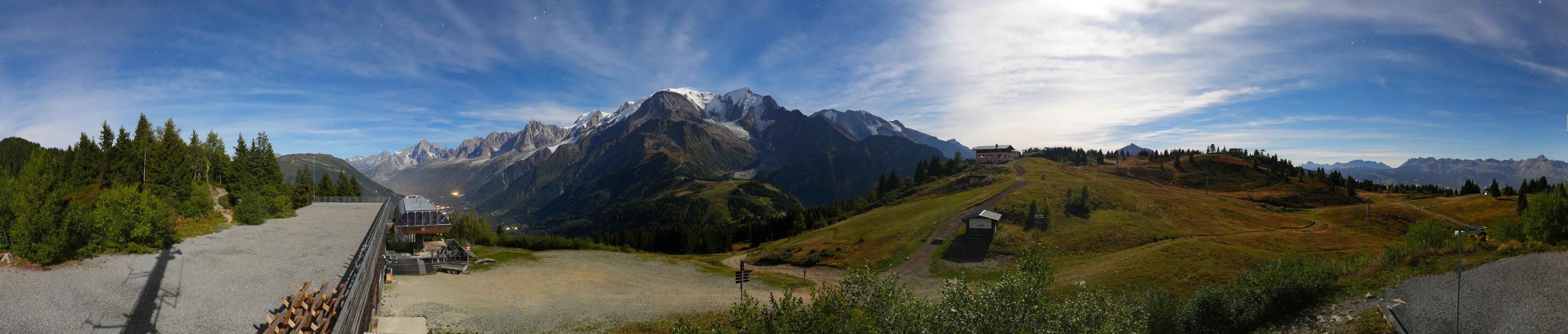 Photo panoramique webcam at Les Houches