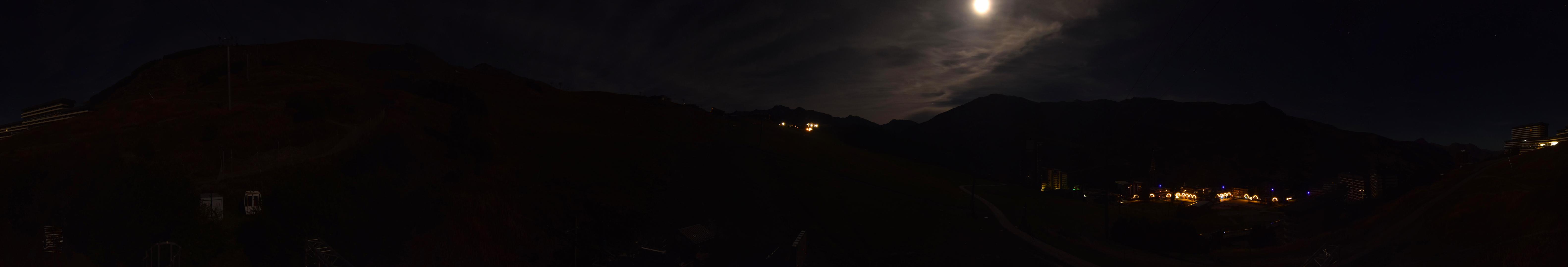 Panoramique 360 deg webcam at Les Menuires