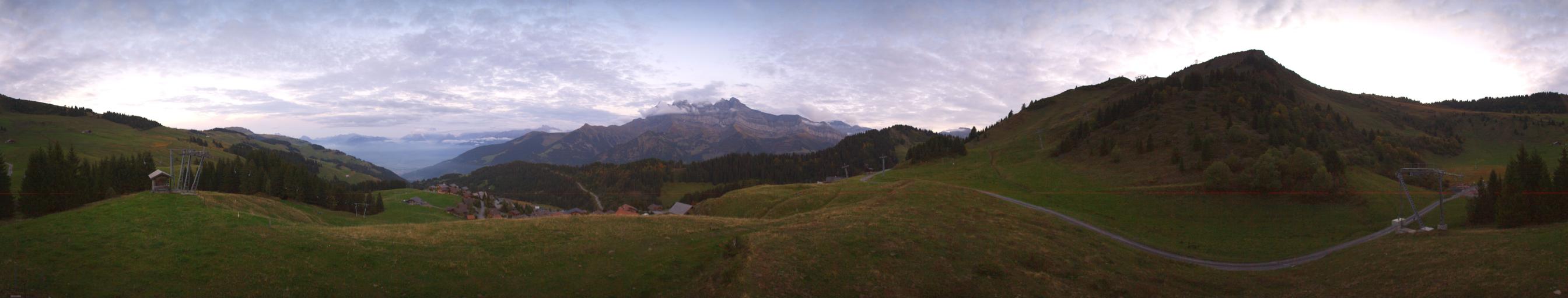 Champoussin webcam at les Portes du Soleil