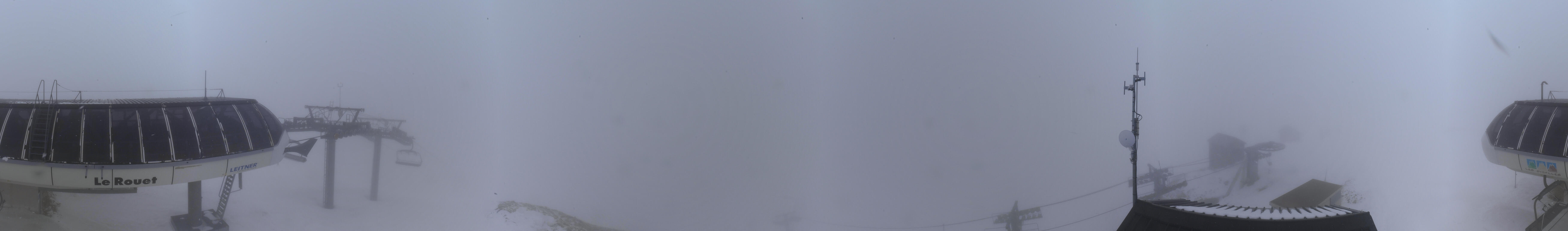 Panoramique webcam at Les Sybelles