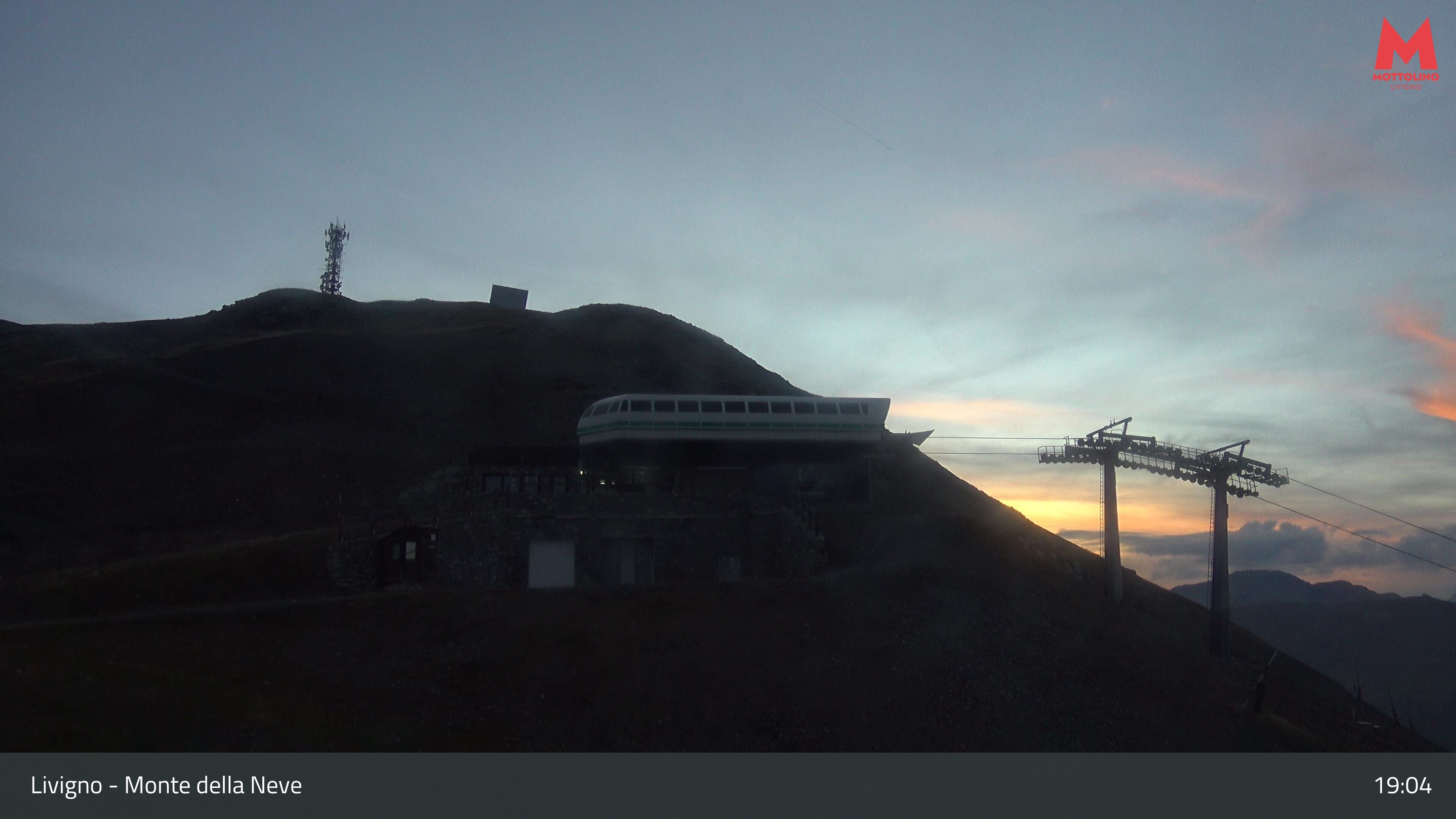 Monte della Neve webcam at Livigno