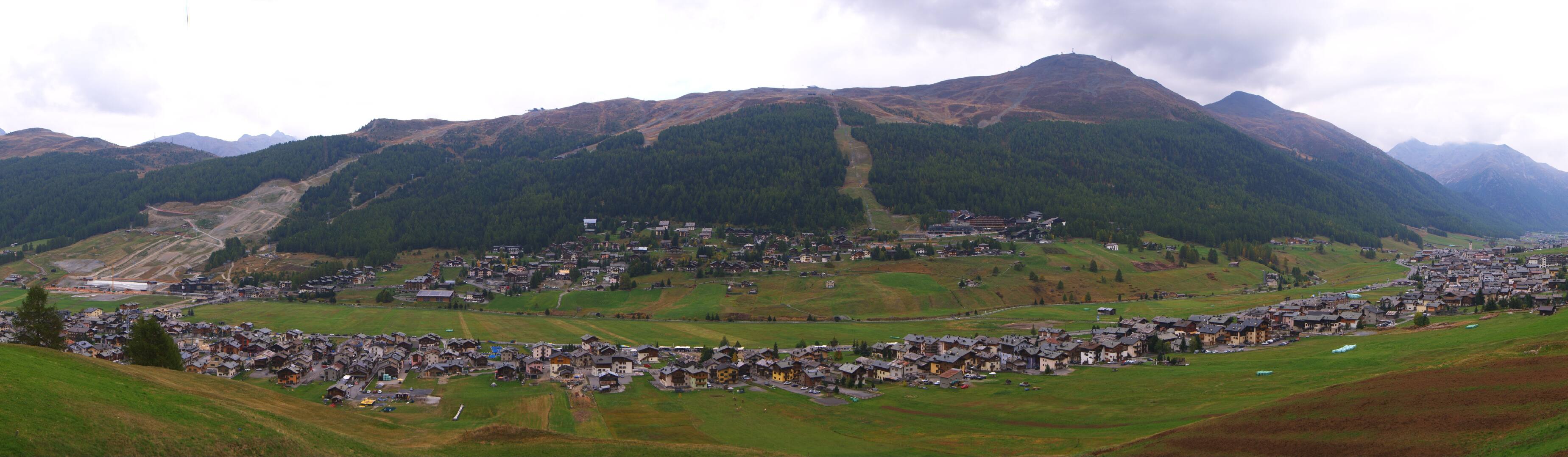 Mottolino webcam at Livigno