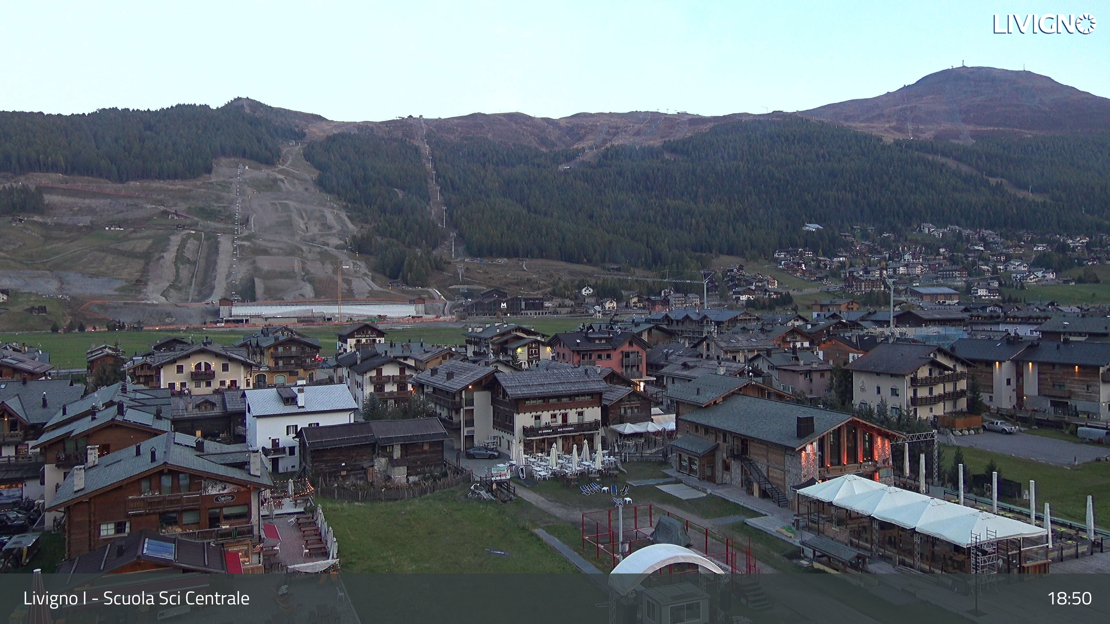 Ski School webcam at Livigno