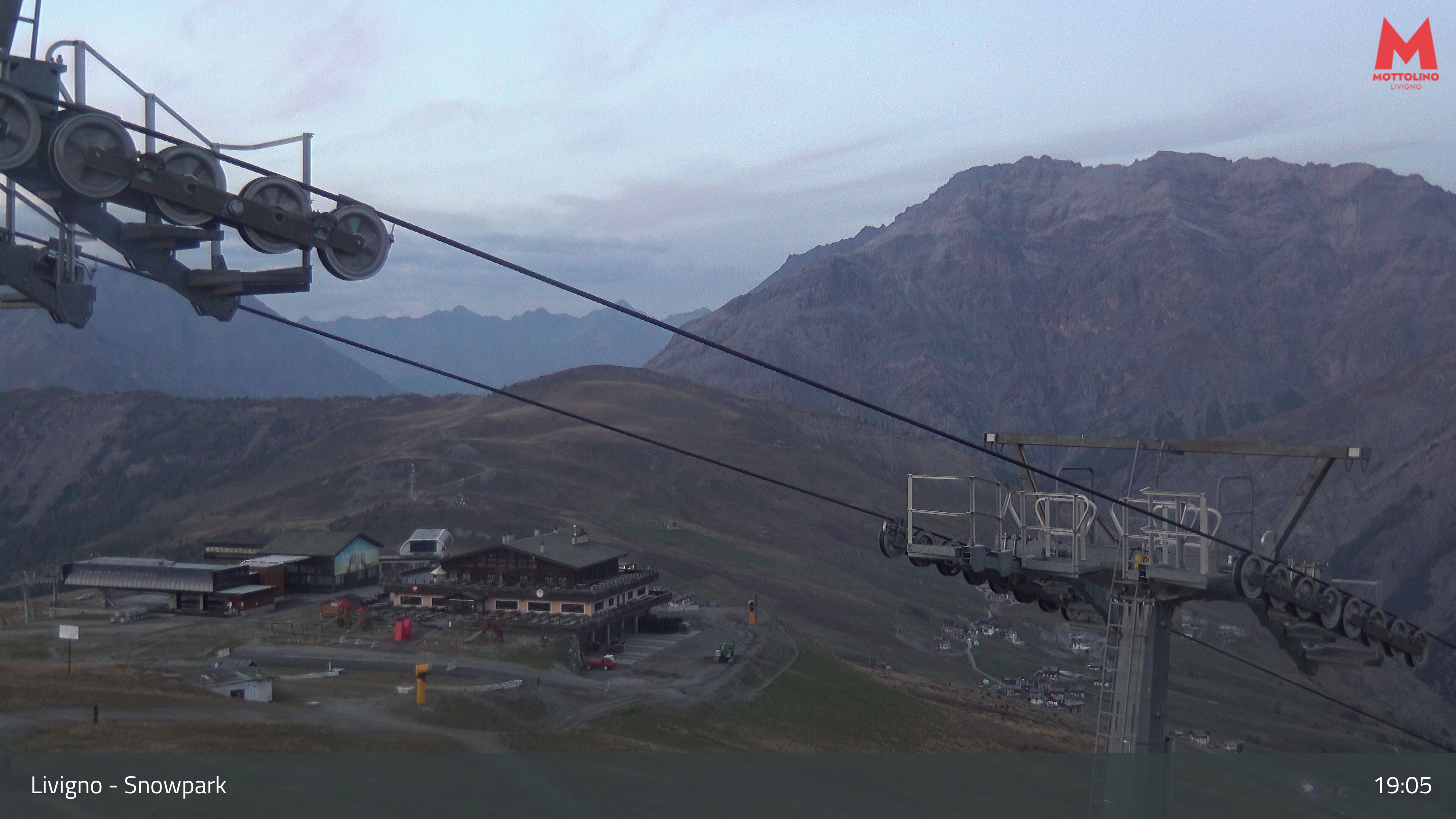 Snowpark webcam at Livigno