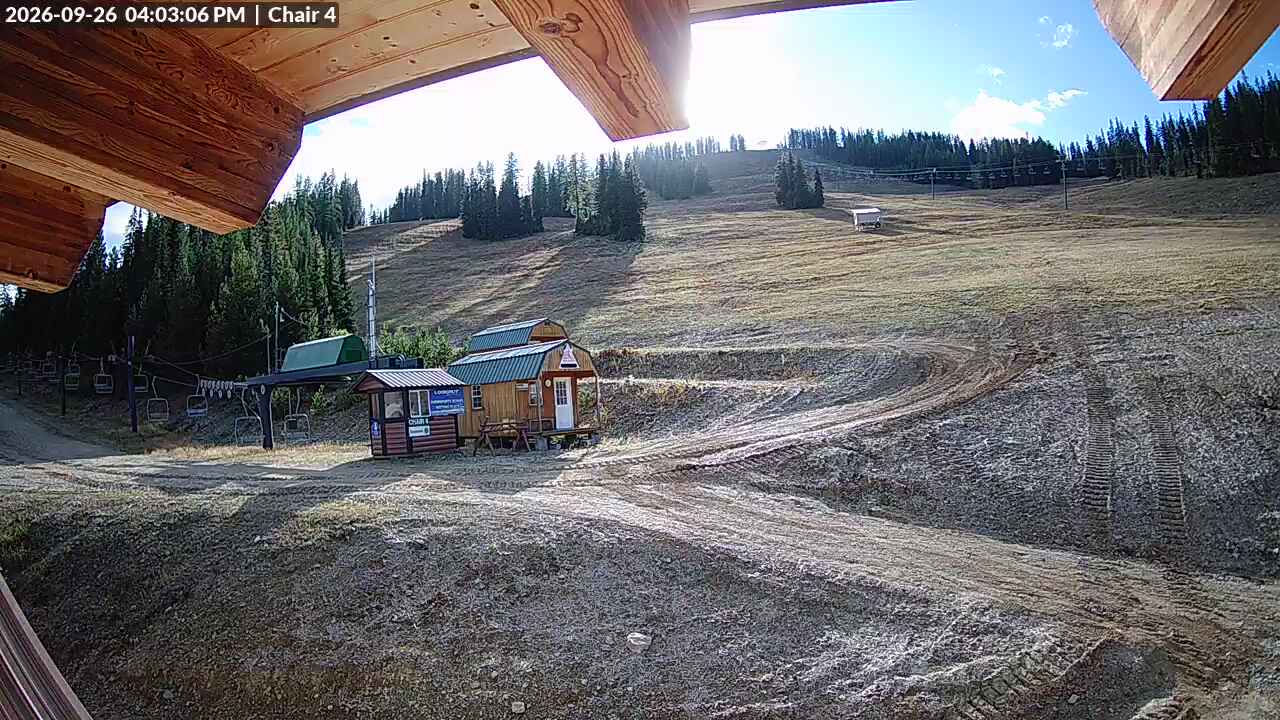 Chair 4 webcam at Lookout Pass