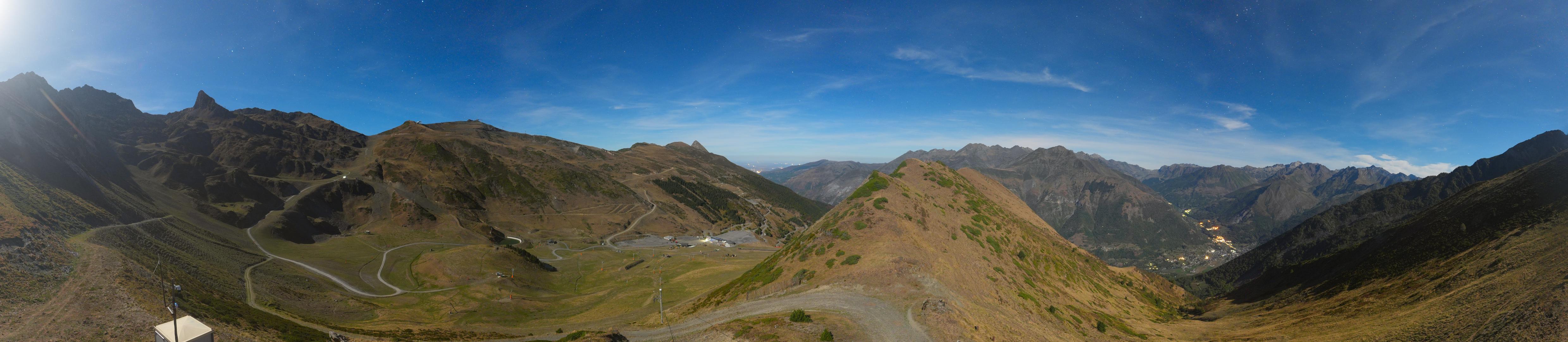 Panoramique webcam at Luz Ardiden
