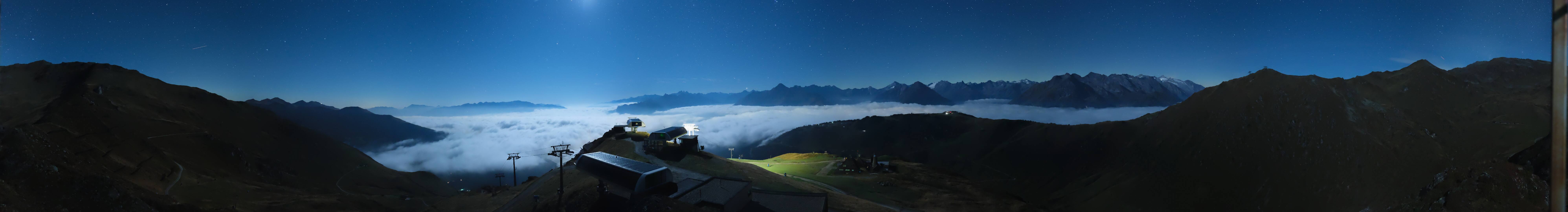 Schafkopf - Top of 6er Unterbergalm Chairlift webcam at Mayrhofen
