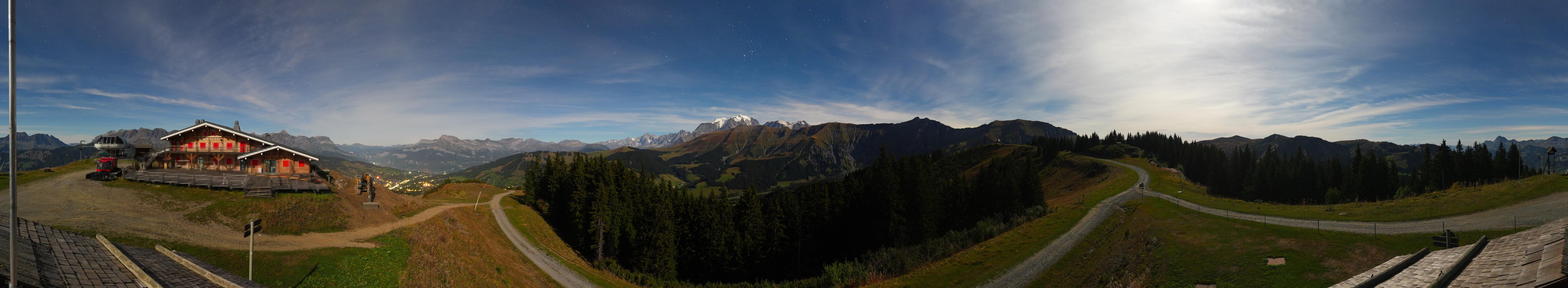 Panoramique 360 deg webcam at Megeve