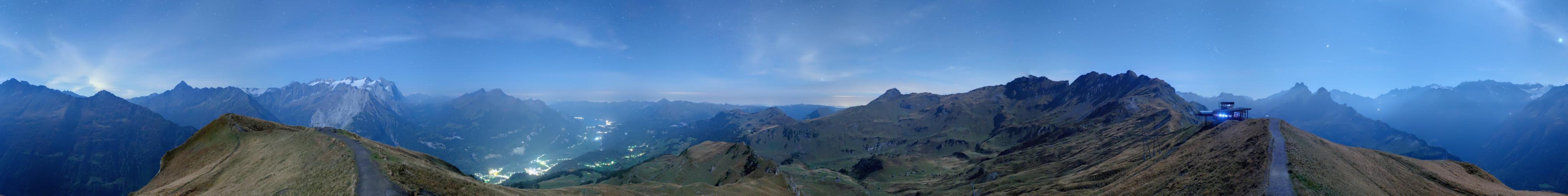 Alpen Tower webcam at Meiringen Hasliberg