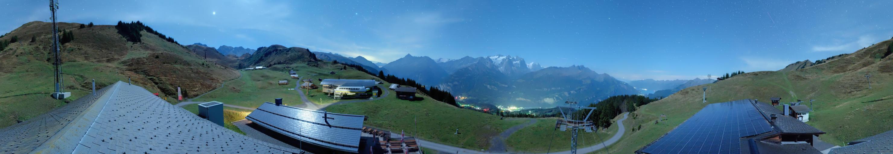 Kaserstatt webcam at Meiringen Hasliberg