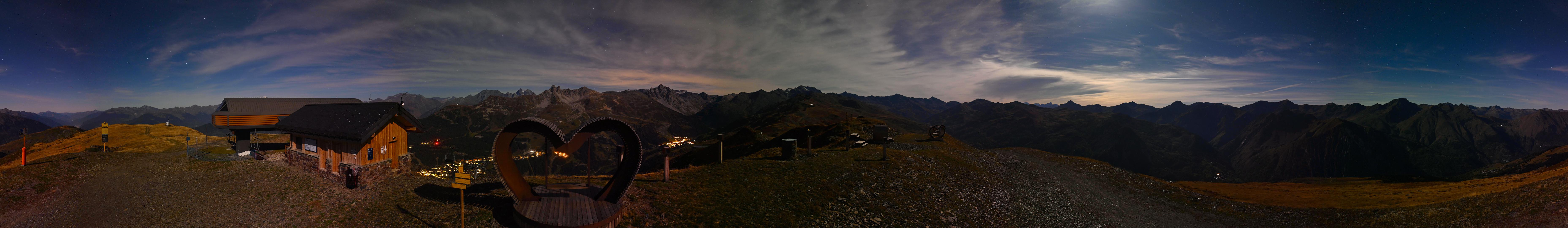 Panoramique webcam at Meribel