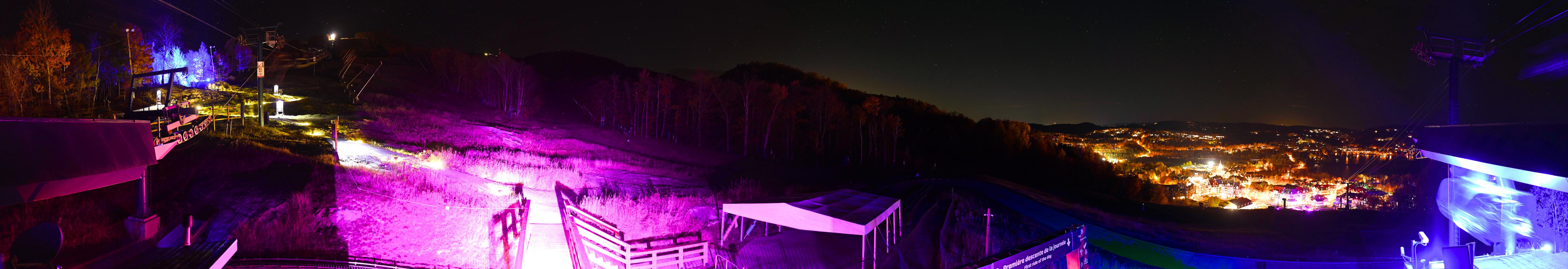 Versant Sud webcam at Mont Tremblant