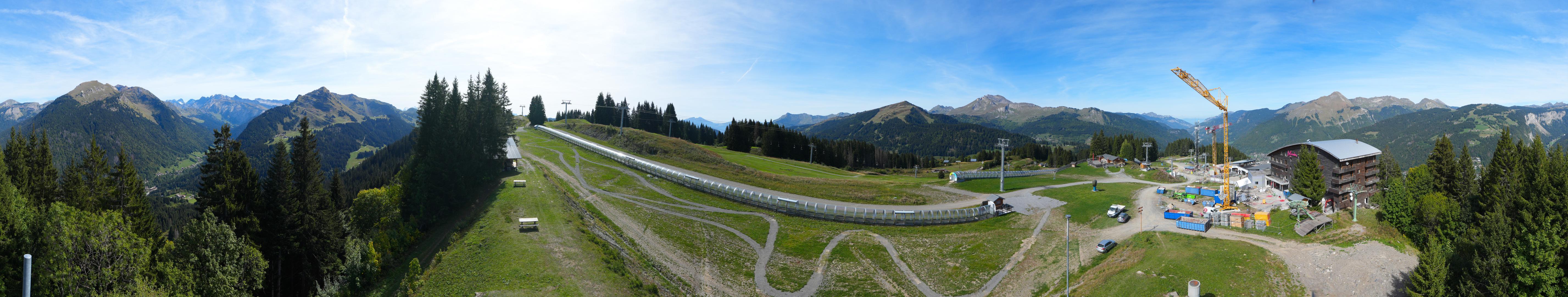 Photo panoramique webcam at Morzine