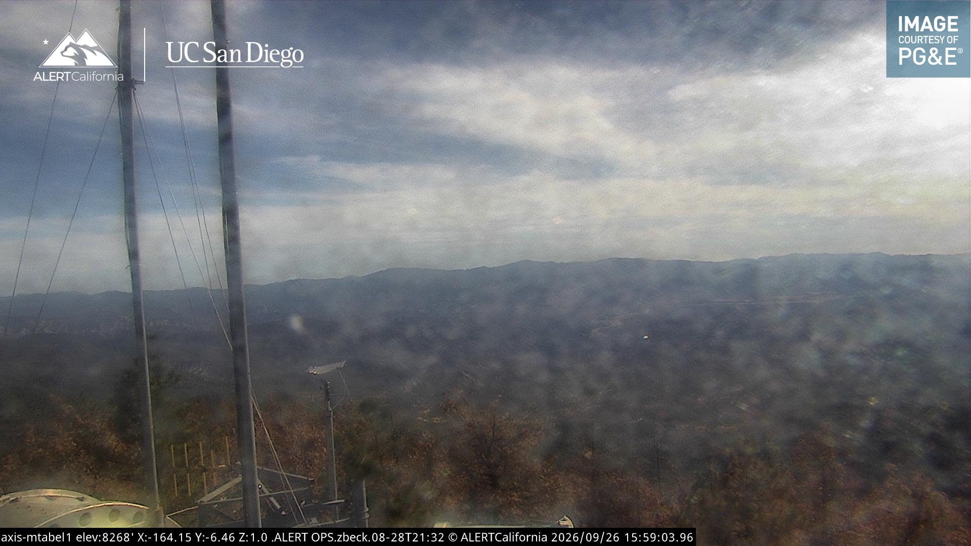 Mt Abel 1 webcam at Mount Pinos