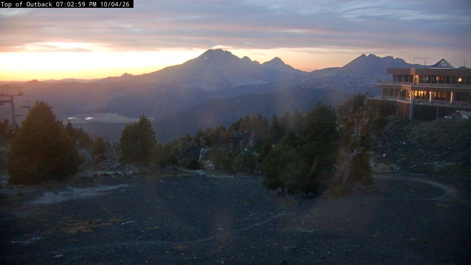 Pine Marten Lodge webcam at Mt. Bachelor