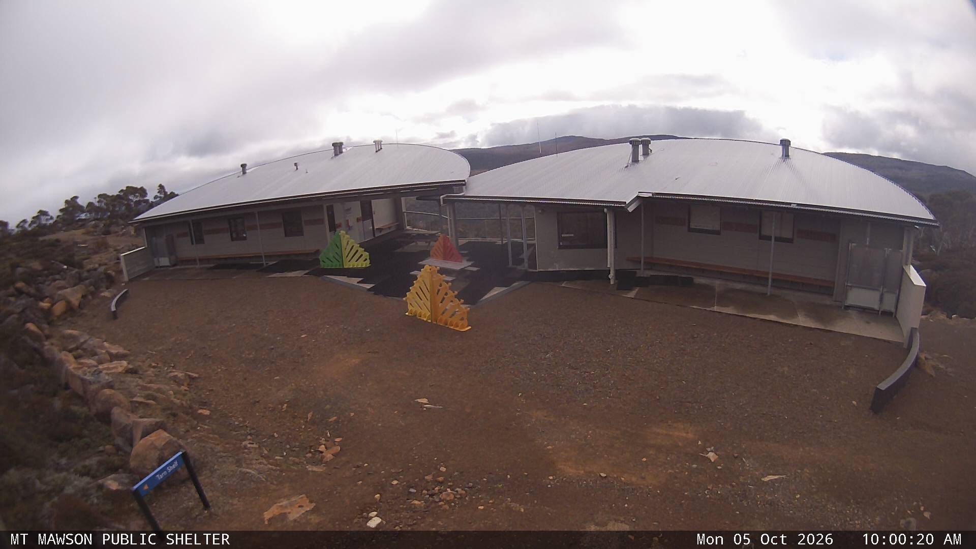 Base webcam at Mt Mawson
