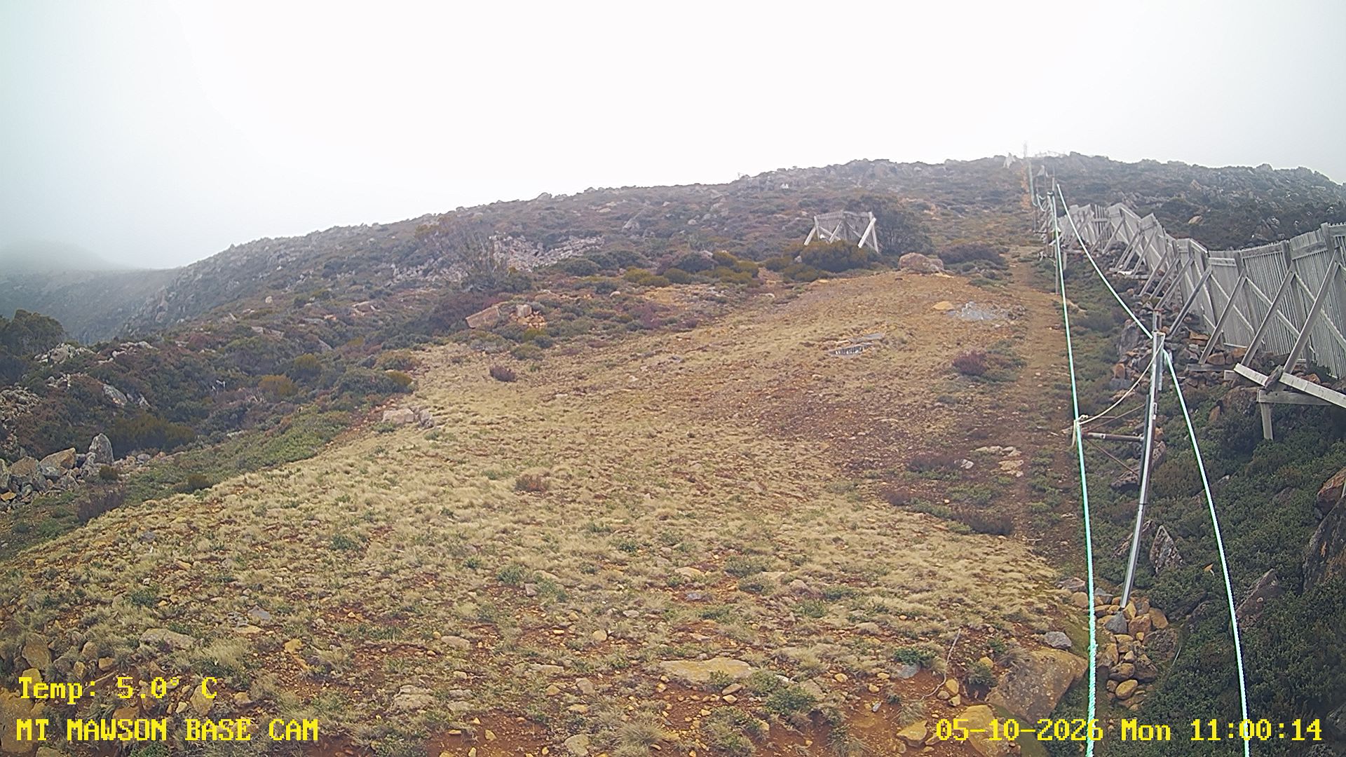 Snow Cam webcam at Mt Mawson