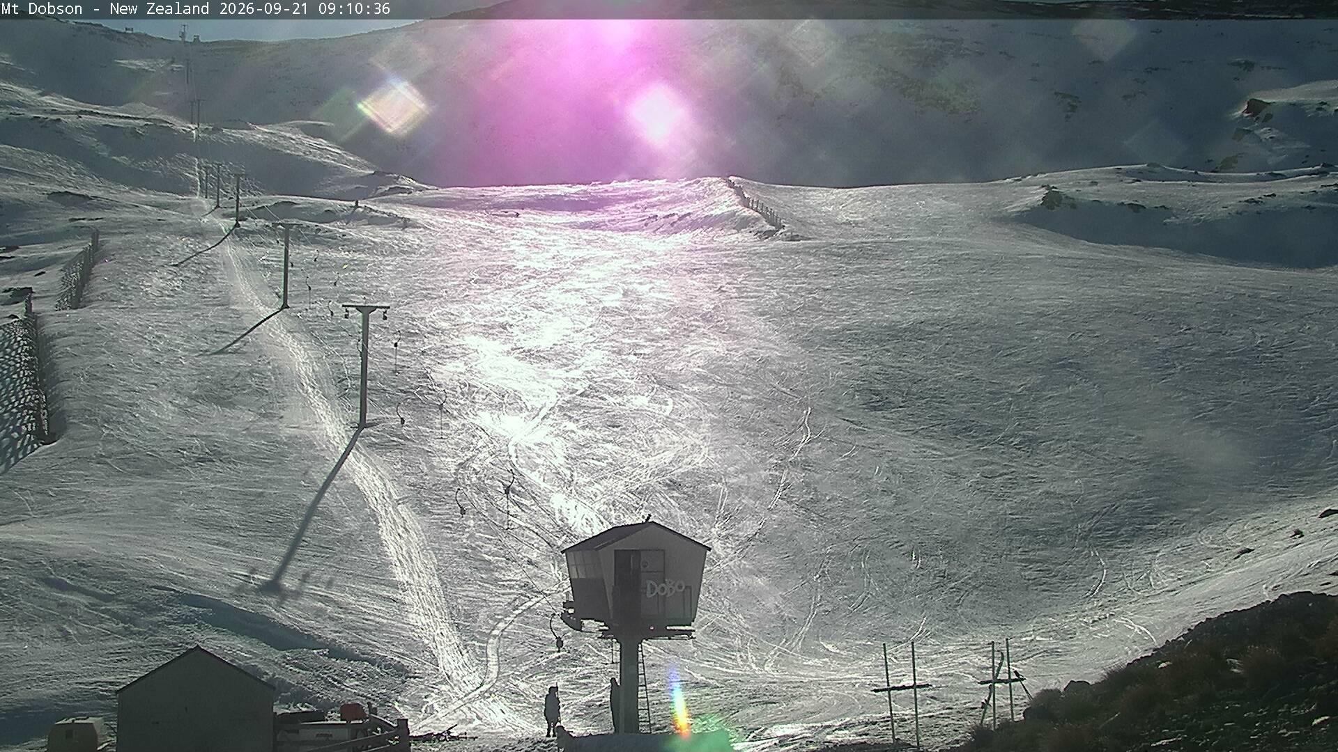 Bunny Platter webcam at Mt Dobson