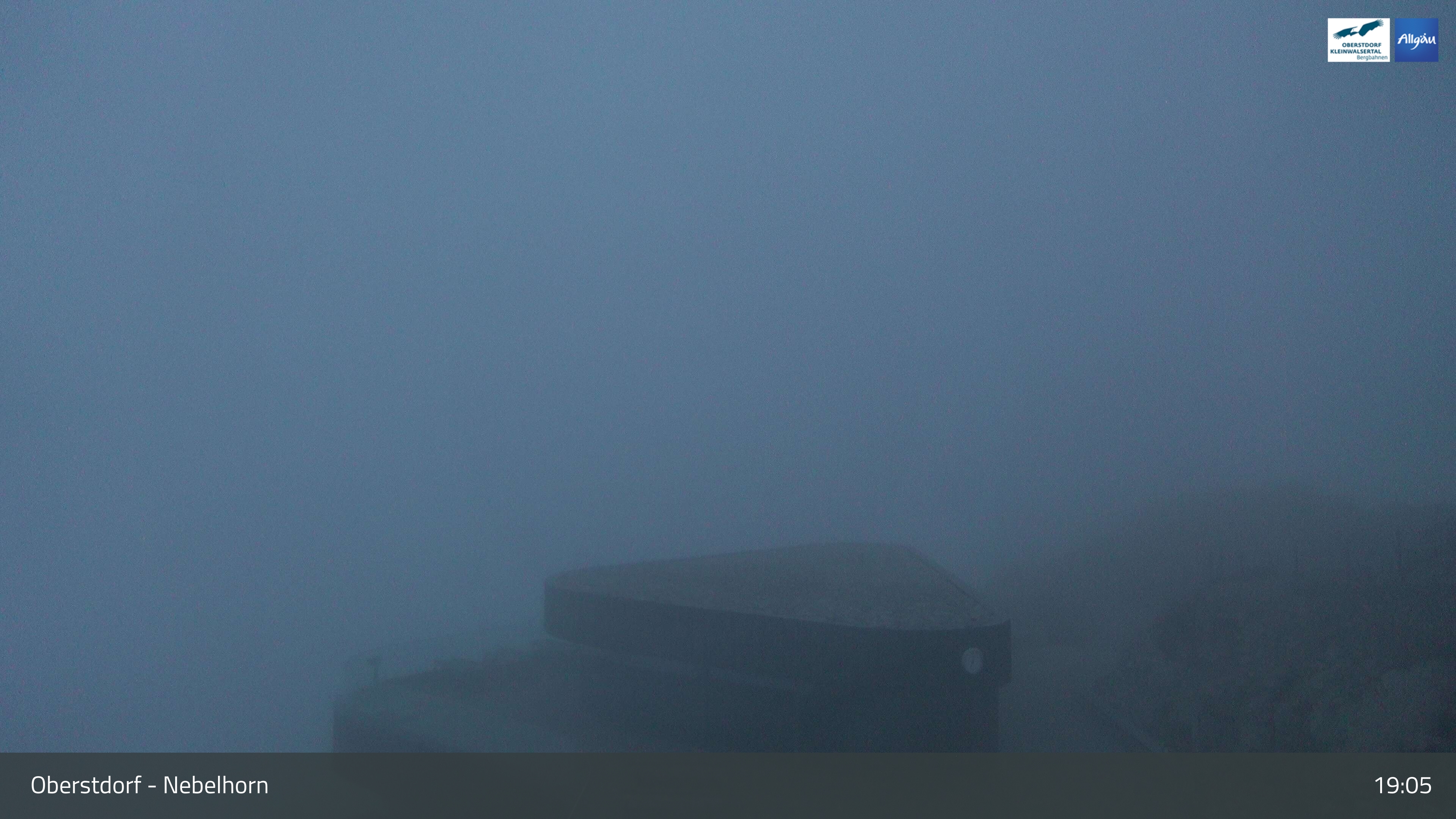 Top of Nebelhornbahn III Panorama webcam at Nebelhorn
